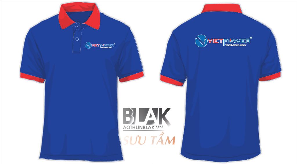 Mẫu thiết kế áo thun  đồng phục công ty Sản xuất tủ điện VietPower