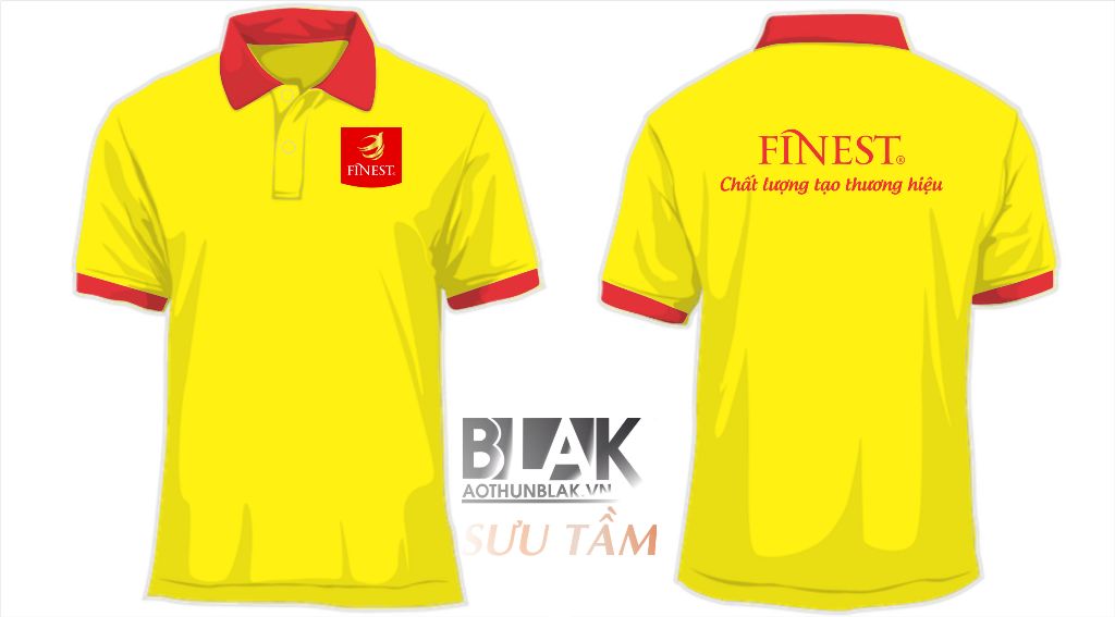 Mẫu thiết kế áo thun đồng phục công ty Yến Sào Finest