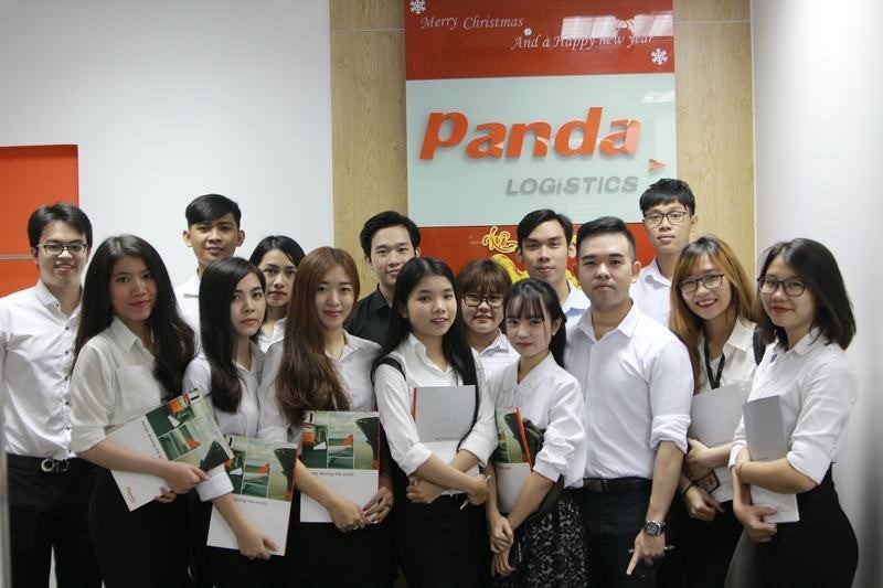 Nhân viên tại công ty Panda Logistics