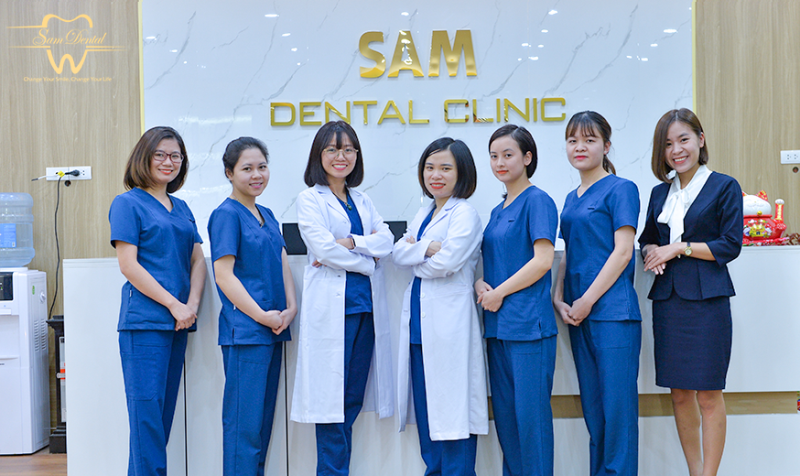 Nhân viên tại nha khoa Sam Dental Clinic