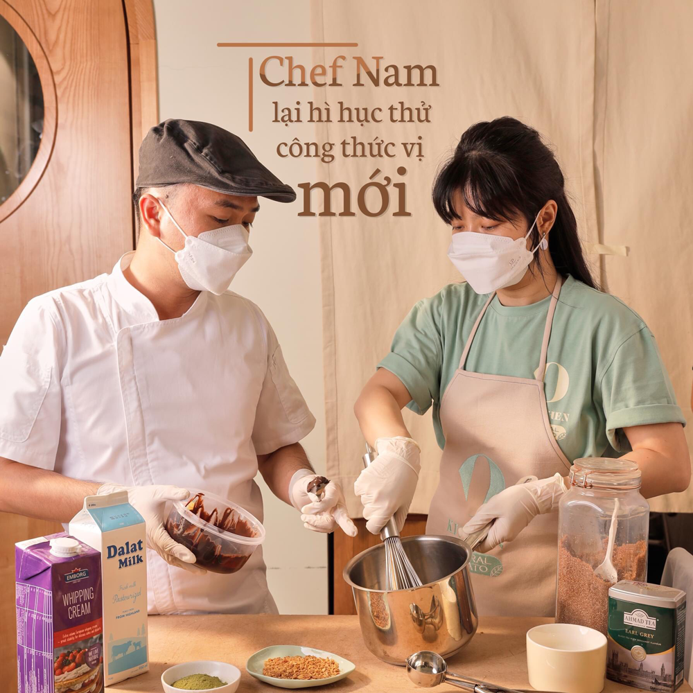Mẫu đồng phục quán Chef Nam