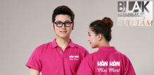 Áo thun đồng phục siêu thị Mini Mart Hân Hân