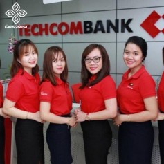 Mẫu áo đồng phục ngân hàng Techcombank